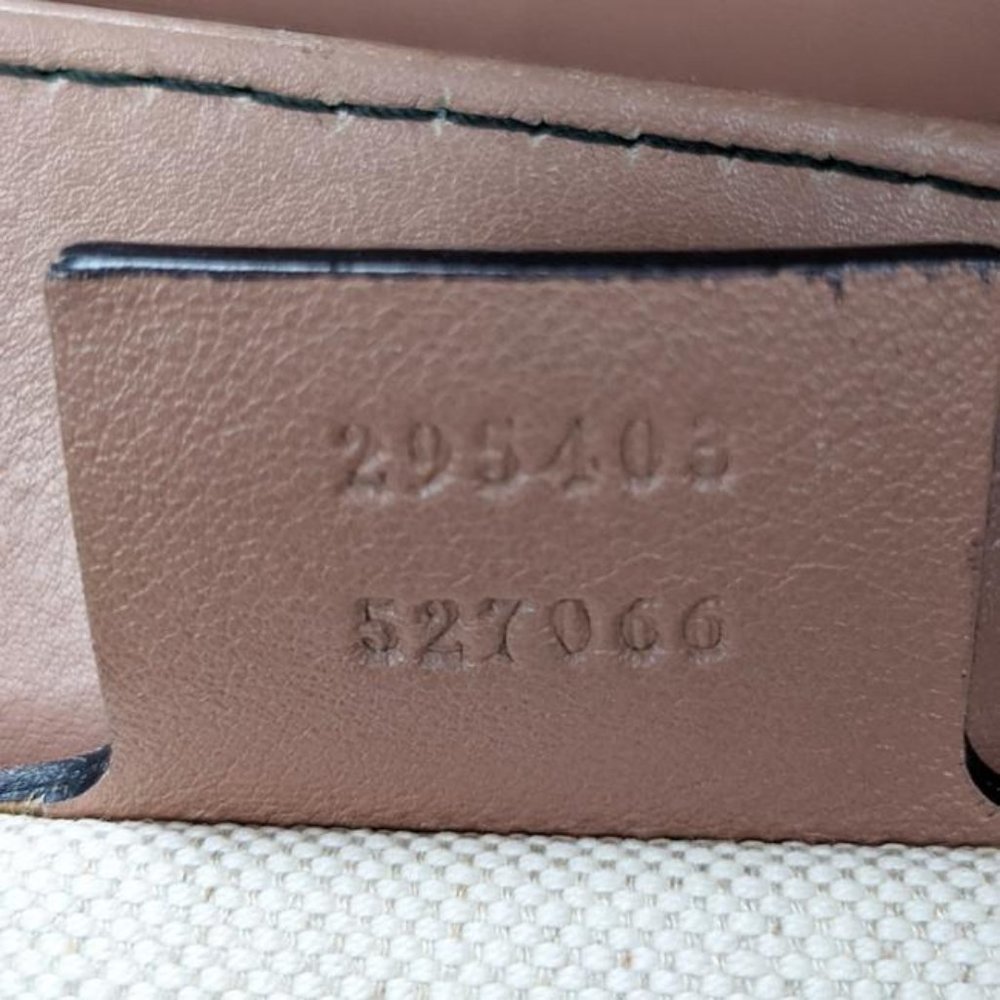 SOLD Gucci Emily Chain Large Pink Beige Calfskin Shoulder Bag - Picture 10 of 11